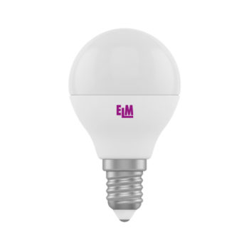 Лампа світлодіодна куля PA10L 5W E14 4000K алюмопласт. корп. 18-0073
